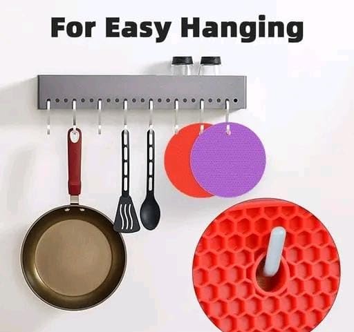 CookSafe Pro Silicone Hot Mat (Pack Of 4)