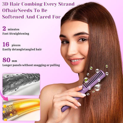 GlowGlide Rechargeable Hair Comb