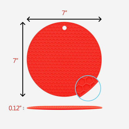 CookSafe Pro Silicone Hot Mat (Pack Of 4)