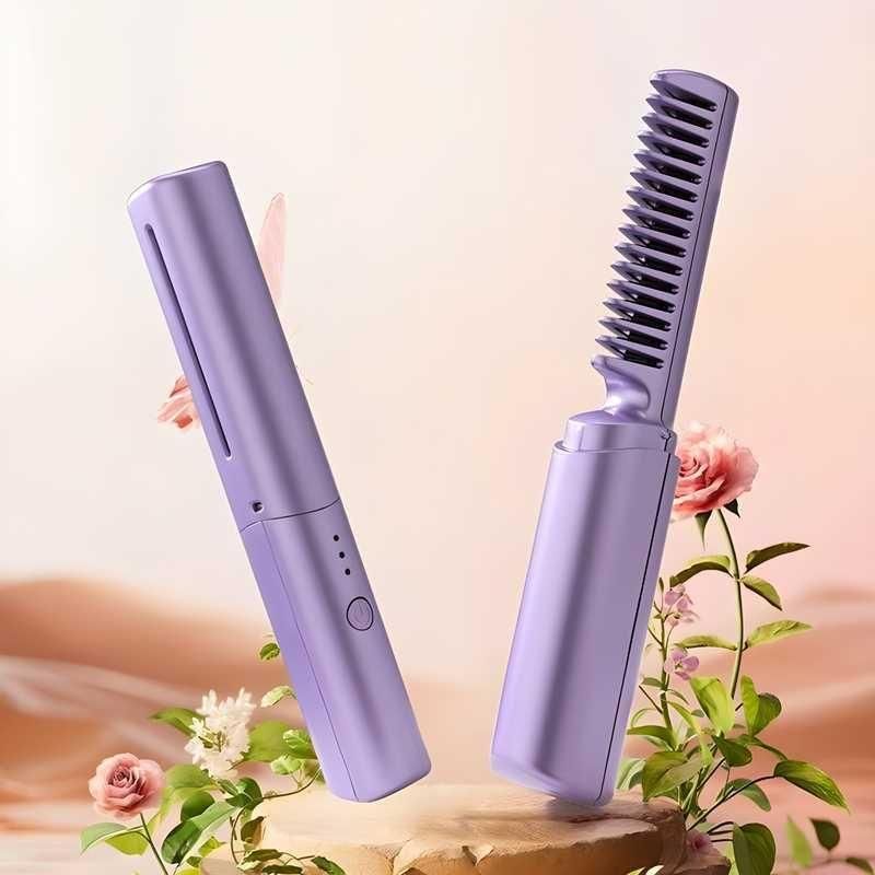GlowGlide Rechargeable Hair Comb
