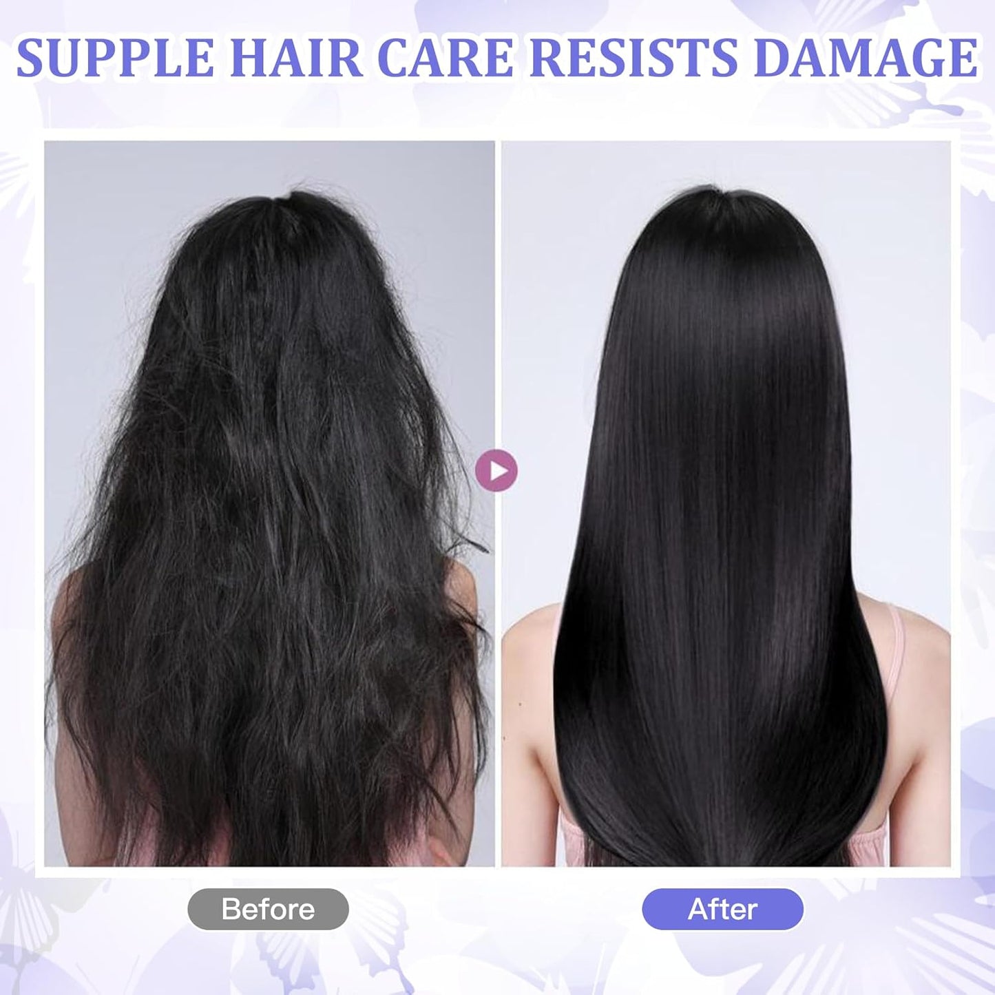 SmoothCare Self-Cleaning Anti-Static Massage Comb