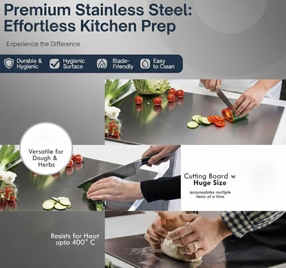 SteelPro Premium Stainless Steel Chopping Board