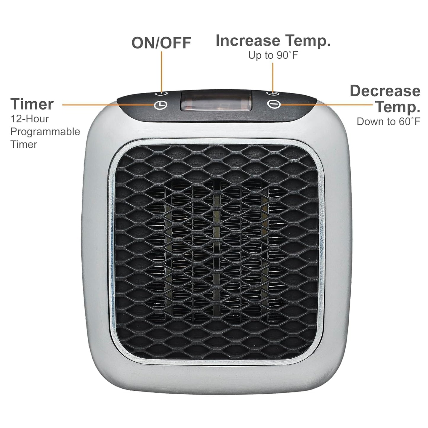 WarmNest Smart Plug-In Wall Heater